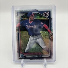 2024 Bowman Chrome 1st Bowman Mojo Refractor Angel Feliz