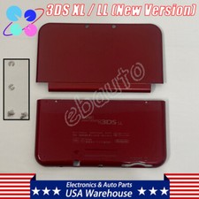 A E Cover Shell Housing Front Back Case Replacement For New Nintendo 3DS XL / LL