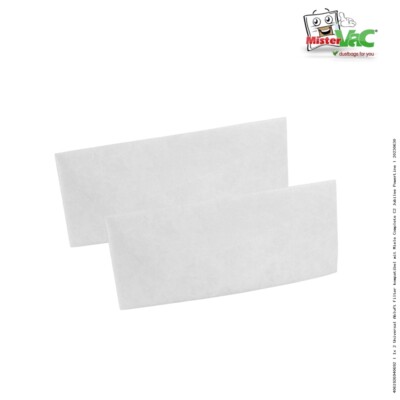 1x 2 Universal Motorschutzfilter kompatibel Miele S4 EcoLine S4210,S4282,S4300
