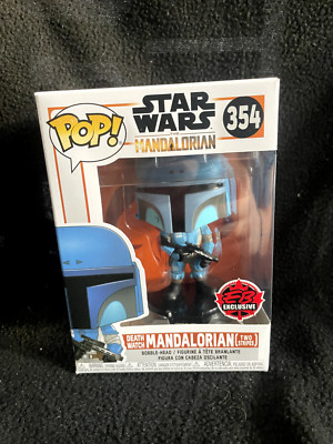 POP! Funko #354  - Death Watch -  The Mandalorian - 2 Stripes - EB Exclusive