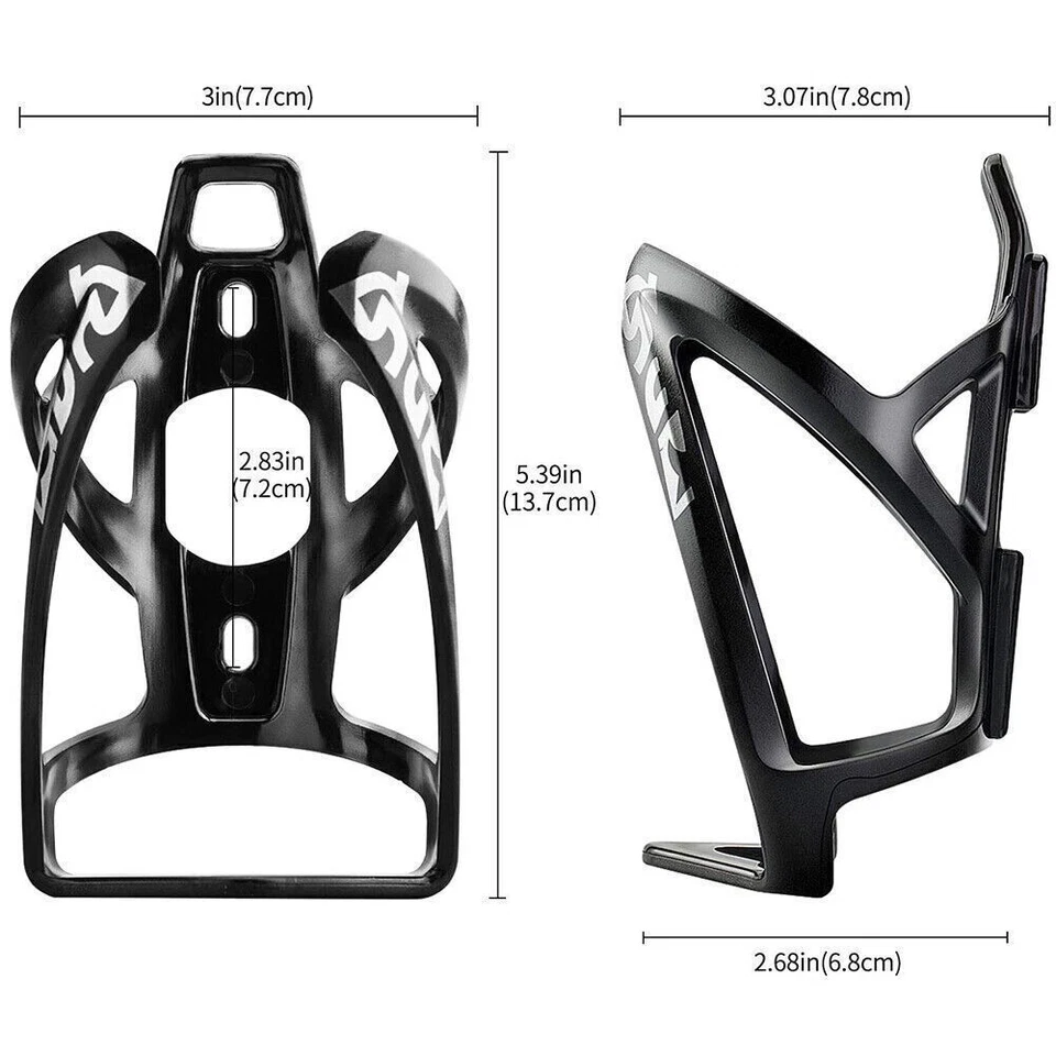 Soporte para botella de agua para bicicleta de ciclismo montaje manillar bicicleta taza de bebida botella jaula Foto 2 de 4