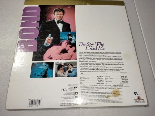 James Bond 10 Movie Laserdisc Lot Sean Connery Roger Moore George Lazenby - Imagen 11 de 19