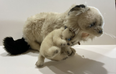 VTG Avanti Jockline Plush Siamese Cat 1983 Applause Stuffed Animal