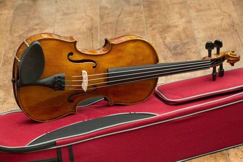 Violino 4/4 STENTOR 2 revisionato archetto ponte custodia usato scuola media - Foto 2 di 3