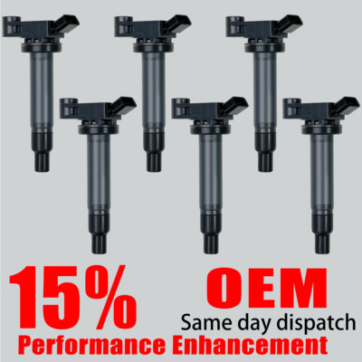 6X OEM Ignition Coil Enhanced For Toyota Avalon Camry Sienna Solara Lexus UF267