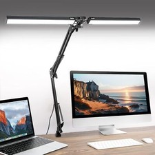 Desk Lamp with Clamp, Swing Arm Architect Lamps with Adjust Joints  3 Color ...