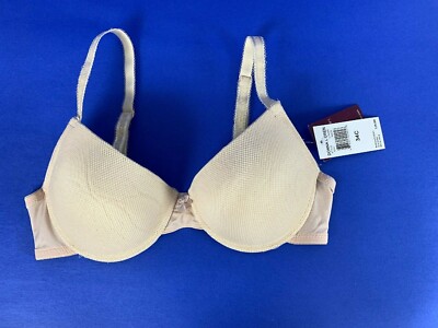 New Donna Loren Bra size 34C Nude Tan Padded | eBay