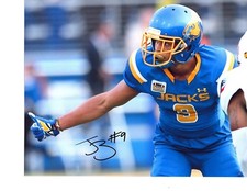 Jordan Brown South Dakota State signed autographed 8x10 football photo b