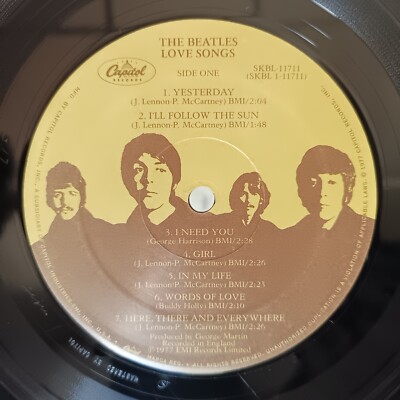 The Beatles – Love Songs [1977] Vinyl 2 x LP Pop Soft Classic Rock