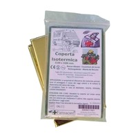 Farmacare Coperta Isotermica Oro/Argento Misura 160 X 210 Cm, 1 Pezzo