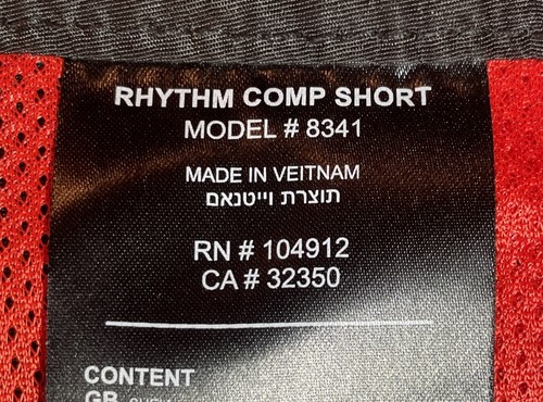 Bontrager Black Red Rhythm Comp Shorts Cycling Mountain Biking NEW NOS Mens 2XL - Picture 11 of 12