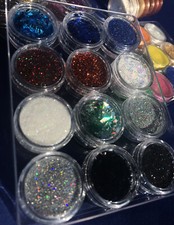 Solvent Resistant shape Glitter Palette Makeup Palette/Nails/Arts/Slime/art