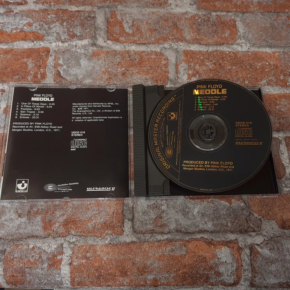 Pink Floyd: Meddle (MFSL 24 Karat Gold CD - Ultradisc) - Bild 3 von 4