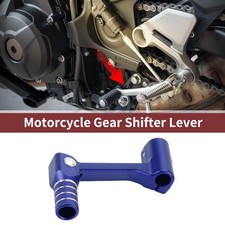 Folding Motorcycle Gear Shifter Lever For Bosuer Cheetah Blue Lever Blue Head Folding Motorcycle Gear Shifter Lever For Bosuer Cheetah Blue Lever Blue Head