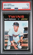 1971 Topps Bert Blyleven #26 PSA 3
