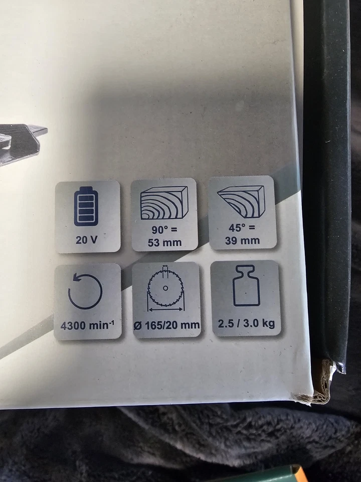Handkreisäge Akku 20 Scheppach Komplett - Bild 4 von 4