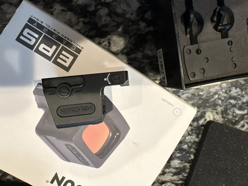 Holosun  EPS Carry–Green  Shake Awake Enclosed Waterproof Sight