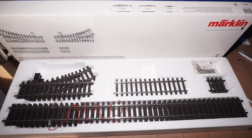 Märklin 59851 Spur 1 DC Gleis Erweiterungspackung T OVP unkompllet | Condition: Gebraucht