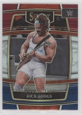 2022 Panini Select WWE Concourse Red & Blue Prizm Rick Boogs #82 0b3