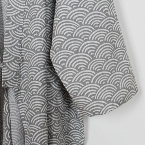 2020 Fashion Bathrobe Casual Cotton Home Sleepwear Japanese Lounge wear - Afbeelding 6 van 18
