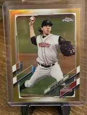 2021 Topps Pro Debut Chrome Logan Gilber Gold Refractor #'d 20/50 Mariners