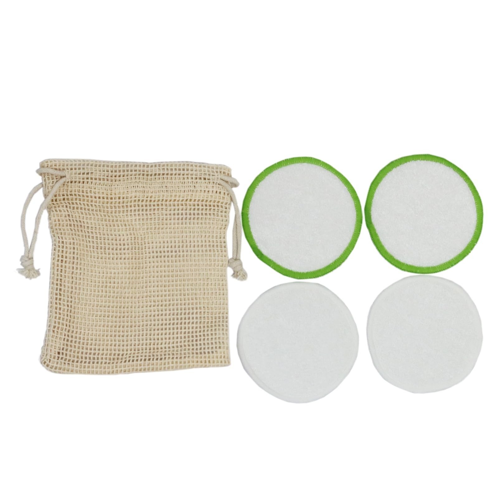 Eco-Friendly Reusable Makeup Remover Pads Bamboo Cotton Face Rounds