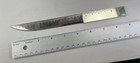 VTG Mid Century Ethnic Stainless Letter Opener Ruler Knife Germany 9" DS74 — photo 1