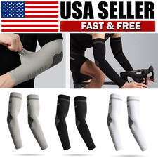 Ice Silk UV Protection Breathable Arm Sleeves High Elastic Design for Cycling