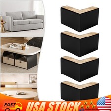 5.9*5.9" Furniture Feet Sofa Feet Couch Feet Bed Risers L Shaped Legs Set of 4