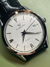 Wyler Vetta NOS Eta 2824-2 Watch Uhr Montre Orologio Nuovo Heritage