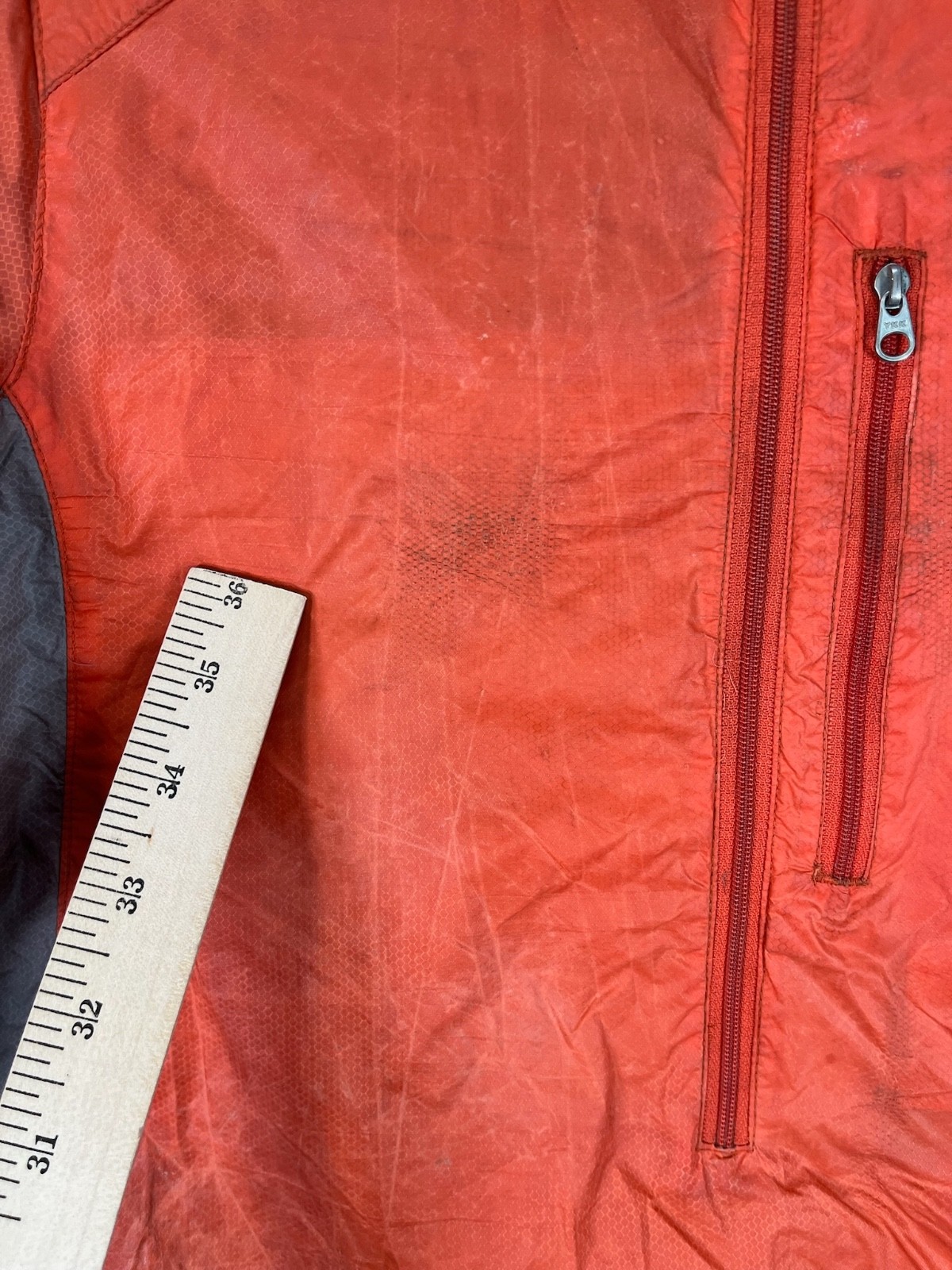 Ultimate Direction Jacket Men Medium Orange Hoode… - image 6