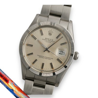 Rolex Oyster Ref 15010 Chronometer Vintage Überholt Motor Gedreht