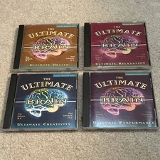 Tom Kenyon Ultimate Brain Audio Research 4 CD Health Relaxation Creativity Perf.