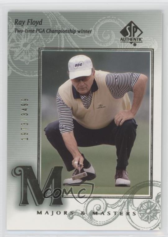 2002 SP Authentic Majors & Masters 1973/3499 Raymond Floyd Ray Floyd #134 dq2