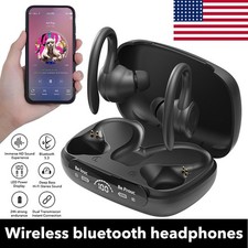 Bluetooth Headset 5.3 True Wireless Earphones Earbuds Headphones HiFi Sport TWS