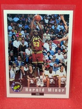 Harold Miner 1992-93 Classic Draft Picks AUTO #NNO ***SUPER RARE***AUTOGRAPH***