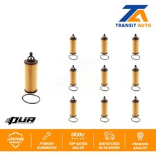 Engine Cartridge Oil Filter (10 Pack) For Ram Dodge Jeep 1500 Grand Caravan 200