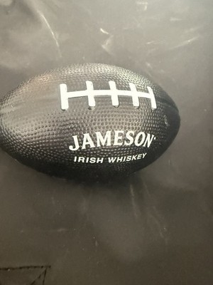Mini Black Foam Football With Jameson Irish Whiskey Logo  ￼