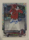 2025 Bowman Lucas Manny Ramirez Chrome Speckle Auto 1st Prospect /299 WBC Brazil