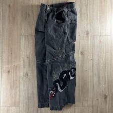 Jnco Flaming Hissing Snake Pants Vintage Y2k Wide