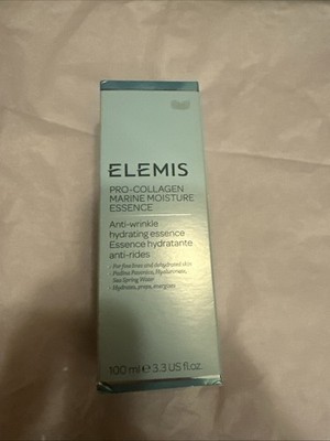 Elemis Pro-Collagen Marine Moisture Essence Anti- Ageing 100ml 3.3oz Genuine NEW