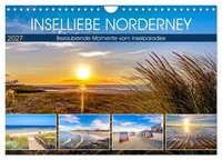 "Calendar 2027 · US Version · Island Love Norderney (Wall Calendar 2027 12\" × 8\""