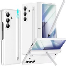 for Galaxy Z Fold 7 Case Original Builtin Screen Protector with S Pen Holder