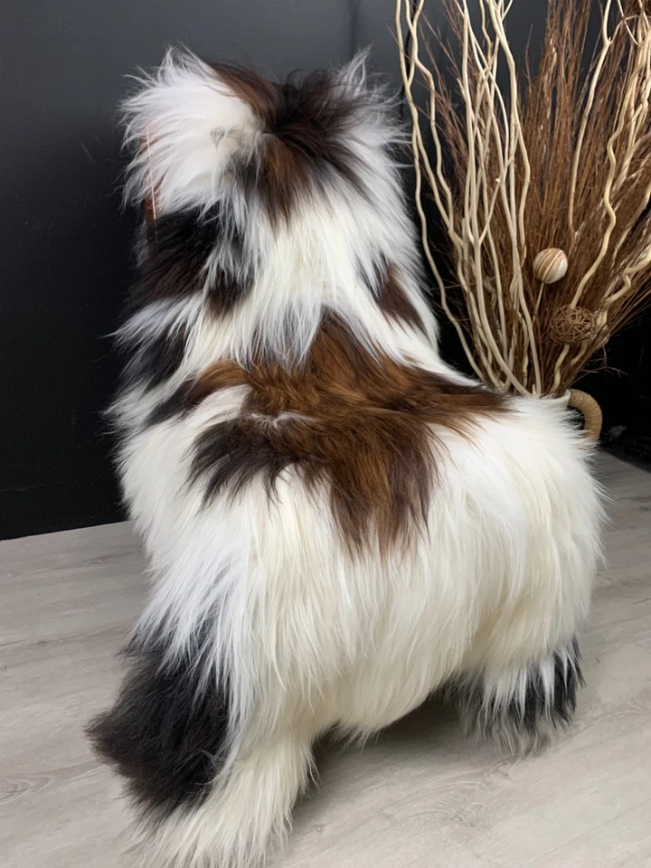 XXL Natural Icelandic Sheepskin Rug Pelt Genuine Seat Cover Pet Bed Throw Decor - Image 3 of 4