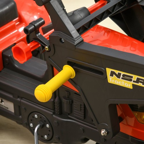 Tretbetriebener Traktor Aufsitz Auto bewegliche Schaufel Lenkrad 3-6 Jahre - Bild 10 von 10