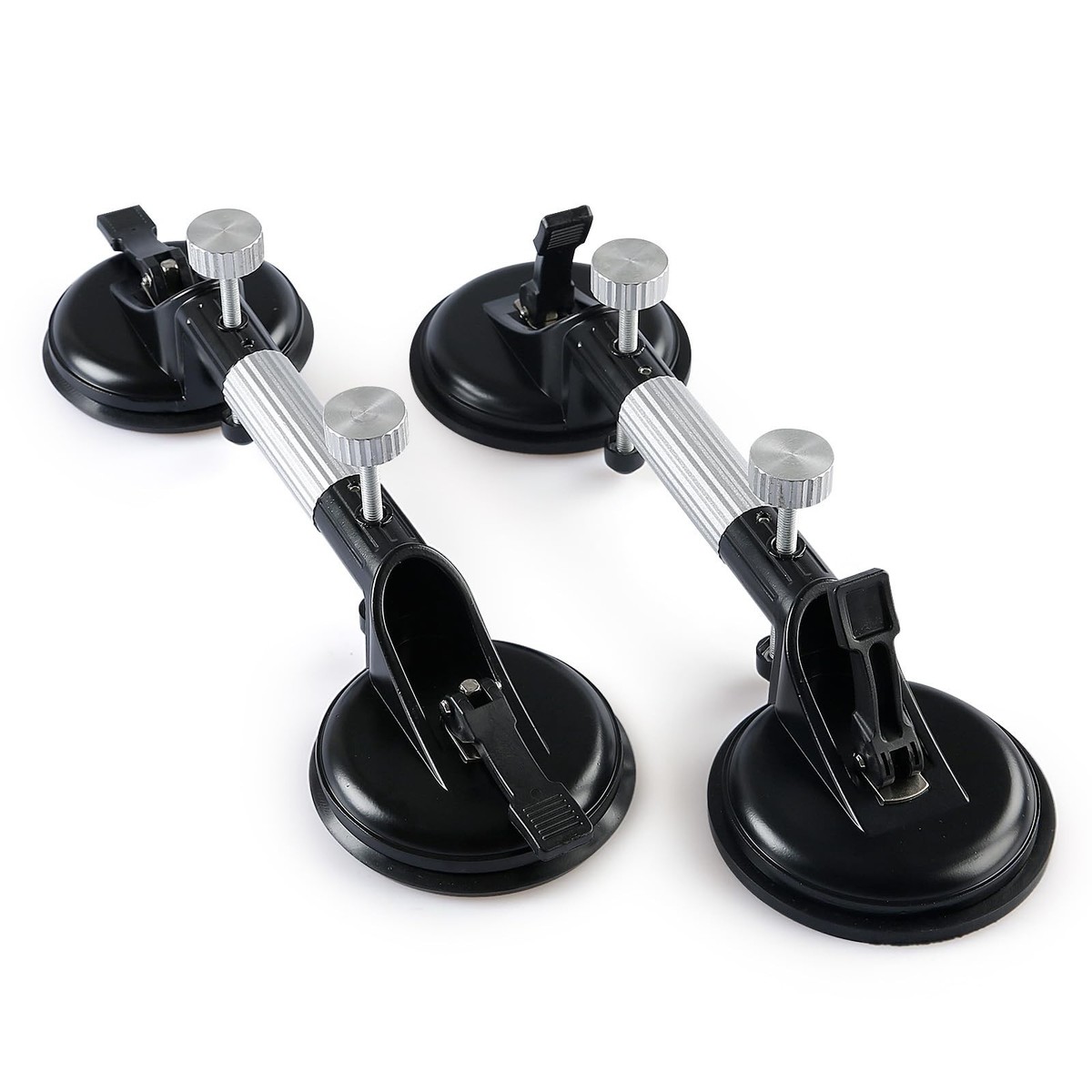 Adjustable Height Setter – Professional Countertop Leveling Tool With Heavy-Duty Suction Cups For Tile, Stone Slab Alignment And Seam Leveling (Yellow)