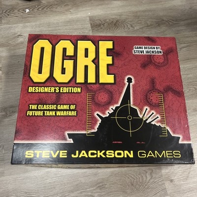 Ogre The Classic Game Of Future Tank Warfare by Steve Jackson Games