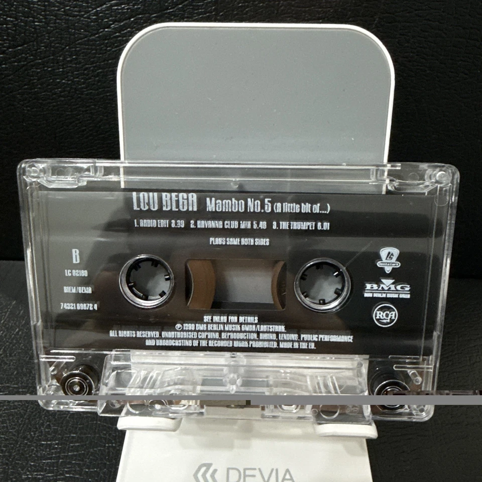 LOU BEGA - MAMBO NO. 5 (A LITTLE BIT OF...) 1999 Cassette : SINGLE - Image 4 of 4