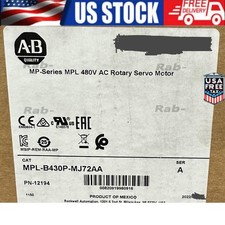 SEALED Allen-Bradley MPL-B430P-MJ72AA 480V AC Rotary Servo Motor US Free Tax