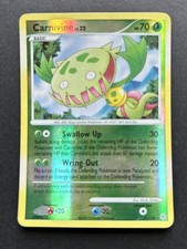 Carnivine Lv.32 21/130 Diamond & Pearl Reverse Holo Rare 2007 Pokémon Card
